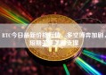 BTC今日最新价格行情，多空博弈加剧，短期关注关键支撑