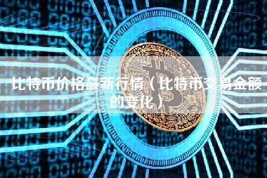 比特币价格最新行情（比特币交易金额的变化）