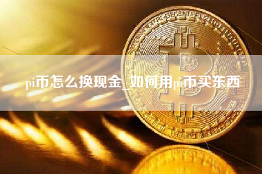 pi币怎么换现金_如何用pi币买东西