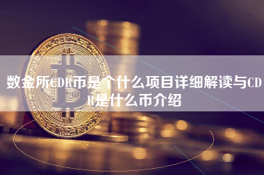 数金所CDR币是个什么项目详细解读与CDR是什么币介绍