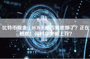 比特币现金（BCH）是否到底部了？正在触底！何时会突破上行？