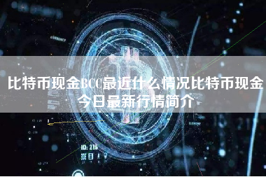 比特币现金BCC最近什么情况比特币现金今日最新行情简介