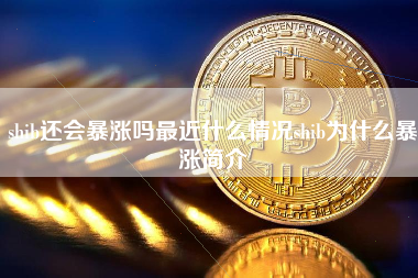 shib还会暴涨吗最近什么情况shib为什么暴涨简介