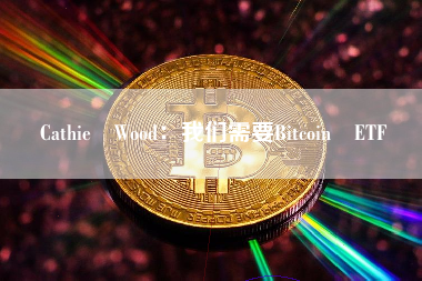 Cathie Wood：我们需要Bitcoin ETF