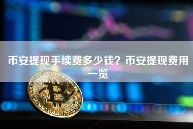 币安提现手续费多少钱？币安提现费用一览