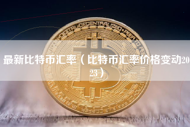 最新比特币汇率（比特币汇率价格变动2023）