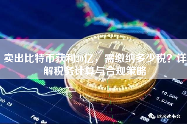 卖出比特币获利20亿，需缴纳多少税？详解税务计算与合规策略