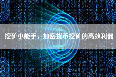 挖矿小能手，加密货币挖矿的高效利器