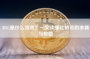 BTC是什么货币？一文读懂比特币的本质与价值