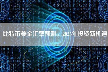 比特币美金汇率预测，2025年投资新机遇