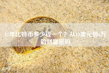 12年比特币多少钱一个？从13美元到6万的财富密码