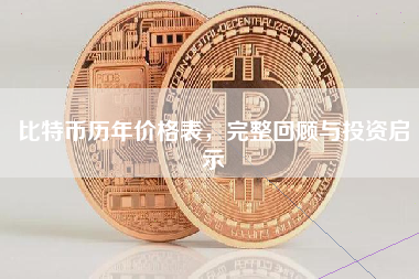 比特币历年价格表，完整回顾与投资启示