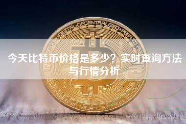 今天比特币价格是多少？实时查询方法与行情分析