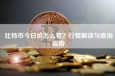 比特币今日价怎么看？行情解读与查询指南